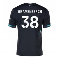 Maglia Calcio Liverpool Ryan Gravenberch #38 Seconda Divisa 2024-25 Manica Corta